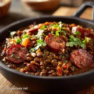 Recipes featuring Beans and Lentils: Hearty Smoked Sausage Ragout