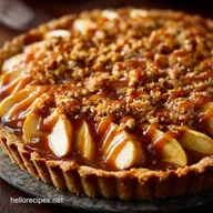 Make Ahead Thanksgiving Desserts: The Salted Caramel Apple Crumble Tart