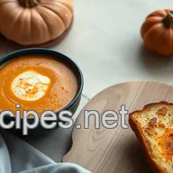 Cozy Up with My Spicy Pumpkin Soup and Grilled Cheese Duo