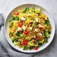 Mediterranean Couscous Salad Halloumi Heaven