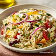 Mediterranean Orzo Salad: Bright and Hydrated