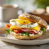 Microwave Prep Breakfast Sandwiches for 6 Servings