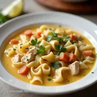 Mums Creamy Chicken Noodle Soup Better Than ShopBought