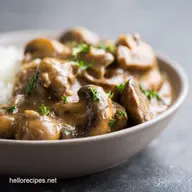 Mushroom in Gravy Recipe Proper Lush Quick Easy