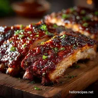 Nanas Famous Ribs and BBQ Sauce Recipe FallOffTheBone