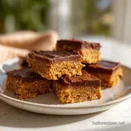 No Bake Peanut Butter Bars in 15 Minutes with Silky Texture