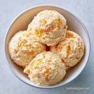 Apricot Ice Cream with Fresh Apricots