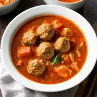 Hearty Italian Meatball Soup Nonnas Secret Recipe