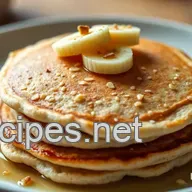 Fluffy Oat Flour Banana Pancakes: A Wholesome Breakfast Treat