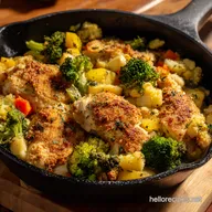 OnePan Chicken Veggies Easy Meal Ideas for Dinner