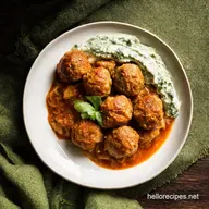 Juicy Greek Turkey Meatballs Tzatziki An Easy Greek Night