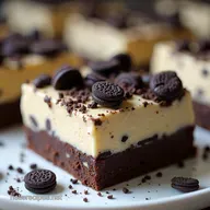 Oreo Cookie Dough Dream Bars Edible Delight