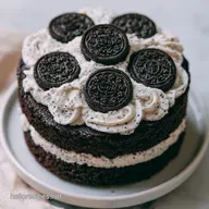 Oreo Cookies and Cream Cake in 1 Hour