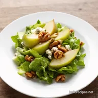 Pear Salad Perfection Gorgonzola Candied Walnuts