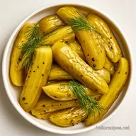 Peppercorn Dill Pickles in 30 Minutes