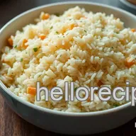 My Favorite Easy & Flavorful recipe for rice pilaf: Fluffy & Delicious