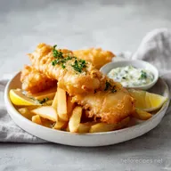 Fish and Chips: Crispy Beer-Battered Perfection