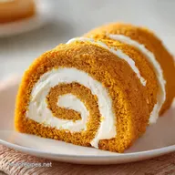 Pumpkin Roll with Pecans
