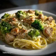 Quick Chicken Broccoli Alfredo Easy Chicken Brocco: 20 Min Dinner
