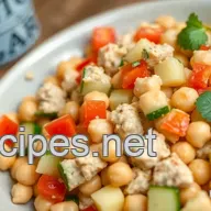 My Quick Chickpea Tuna Salad for Busy Days: Tasty & Nutritious Lunch!