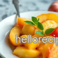 How to Make Quick Fresh Peaches Juicy Summer Bliss: My Easy Delight!