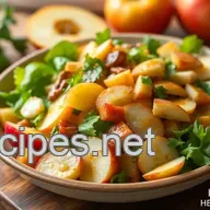 How to Make a Crisp Quick Honeycrisp Salad with Maple Vinaigrette