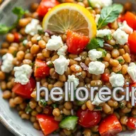 Easy & Zesty Quick Lemony Lentil Salad with Feta Flavor: My Go-To Recipe