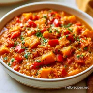 Hearty Quinoa Sweet Potato Chili