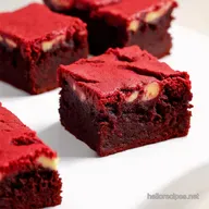 Red Velvet Brownies A My Dreamy Cream Cheese Swirl Recipe