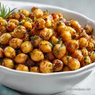 Vegetarian Snack Idea with Roasted Chickpeas: Ultra Crispy!
