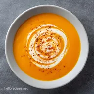 Roasted Sweet Potato Carrot Soup: Creamy