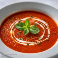 Roasted Tomato Garlic Soup for 4 Servings