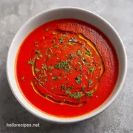 Roasted Tomato Pepper Soup for 4 Servings