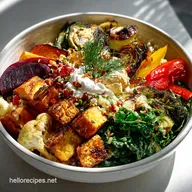 Roasted Vegetable Buddha Bowl Recipe Ready in 45 Minutes
