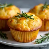 Foolproof Savory Rosemary Cheese Muffins Recipe Quick Bake
