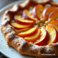 Summer Baking Rustic Peach Almond Galette Recipe