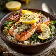 Healthy Gluten Free Recipes: Lemon-Herb Salmon Bowl