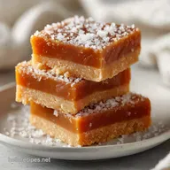 Salted Caramel Butter Bars: Crispy Shortbread with Molten Caramel