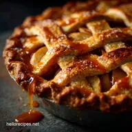 Salted Caramel Honeycrisp Apple Pie: The Flakiest Autumn Showstopper Recipe