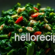 How to Saut&eacute; Broccoli Rabe: My Easy, Flavorful Recipe!