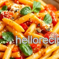 My Grandmother's Saut&eacute;ed Penne Pasta with a Kick in 30 Min