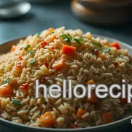 Savory Brown Basmati Rice Pilaf: A Fragrant Middle-Eastern Delight