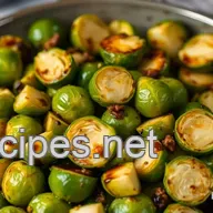 Easy Savory Brussels Sprouts Recipe with Balsamic Glaze