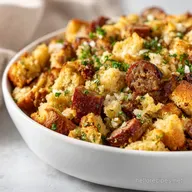 Sausage Stuffing Recipe with Sourdough: 1 Hr 20 Min