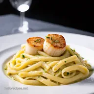 Scallops and Pasta LemonGarlic Angel Hair Quick
