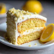 Easy Simple Lemon Layer Cake Recipe Moist Zesty