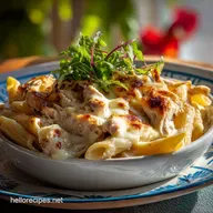 Slow Cooker Cheesy Chicken Penne One-Pot Creamy
