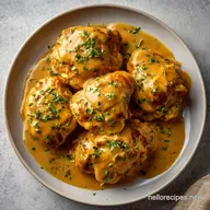 Slow Cooker Chicken and Gravy: Silky