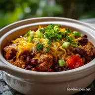 Slow Cooker Chili Cheese Casserole Ready in 4 Hours 10 Minutes