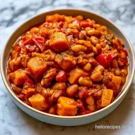 Slow Cooker Sweet Potato Chili Meal Prep